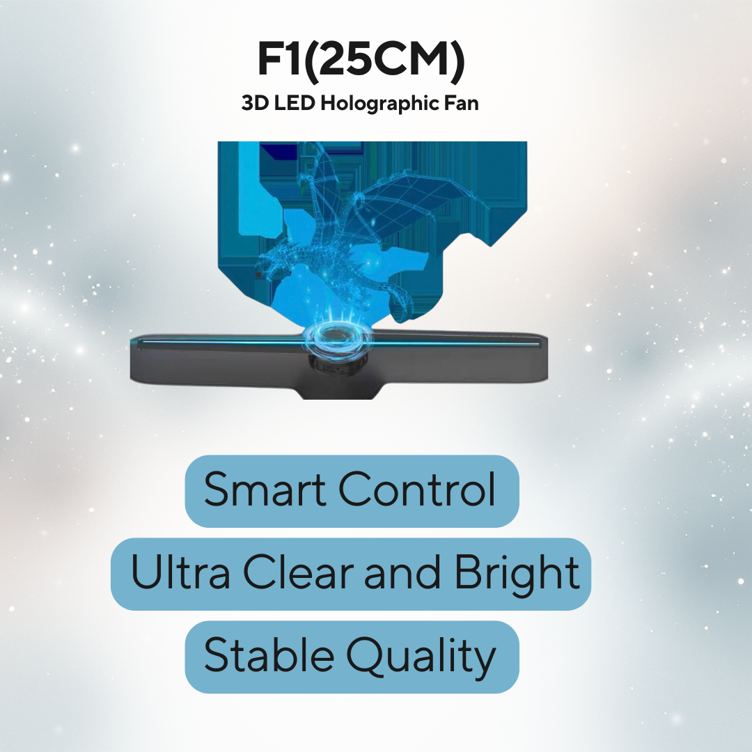 F1(25CM) - Next-Gen 3D Advertising Display for Business & Events My Store