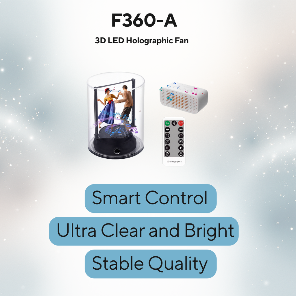 F- 360A - Next-Gen 3D Advertising Display for Business & Events My Store