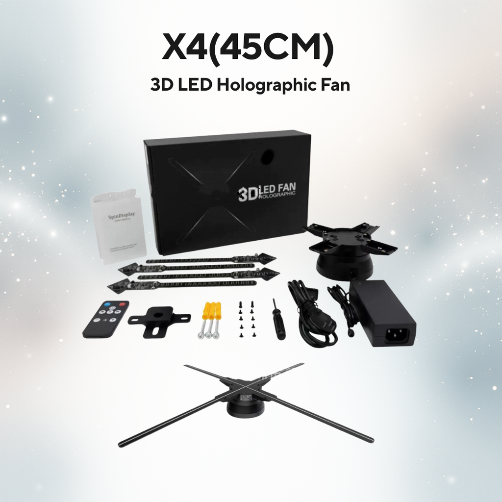 X4 - Next-Gen 3D Advertising Display for Business & Events My Store