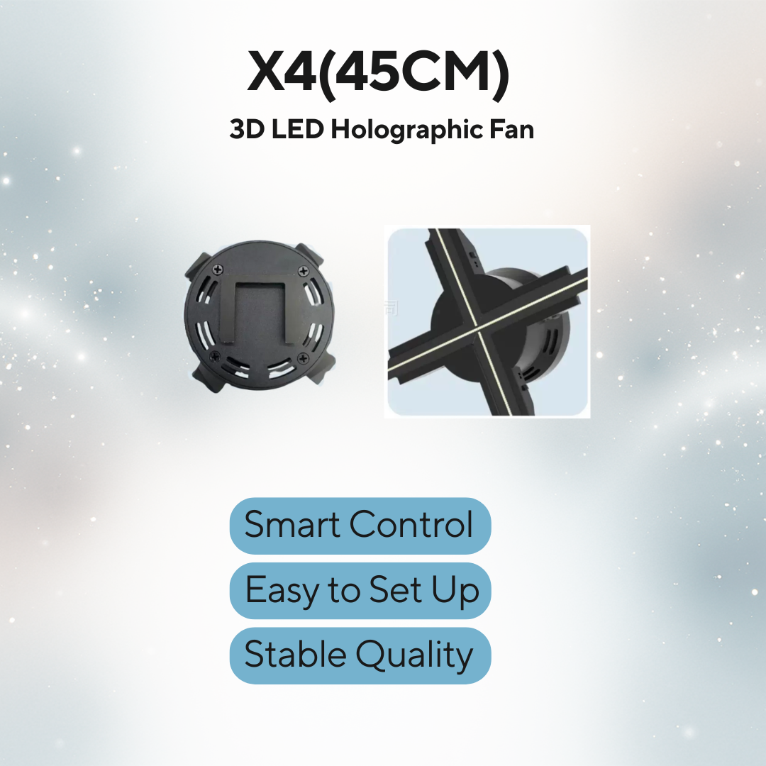 X4 - Next-Gen 3D Advertising Display for Business & Events My Store