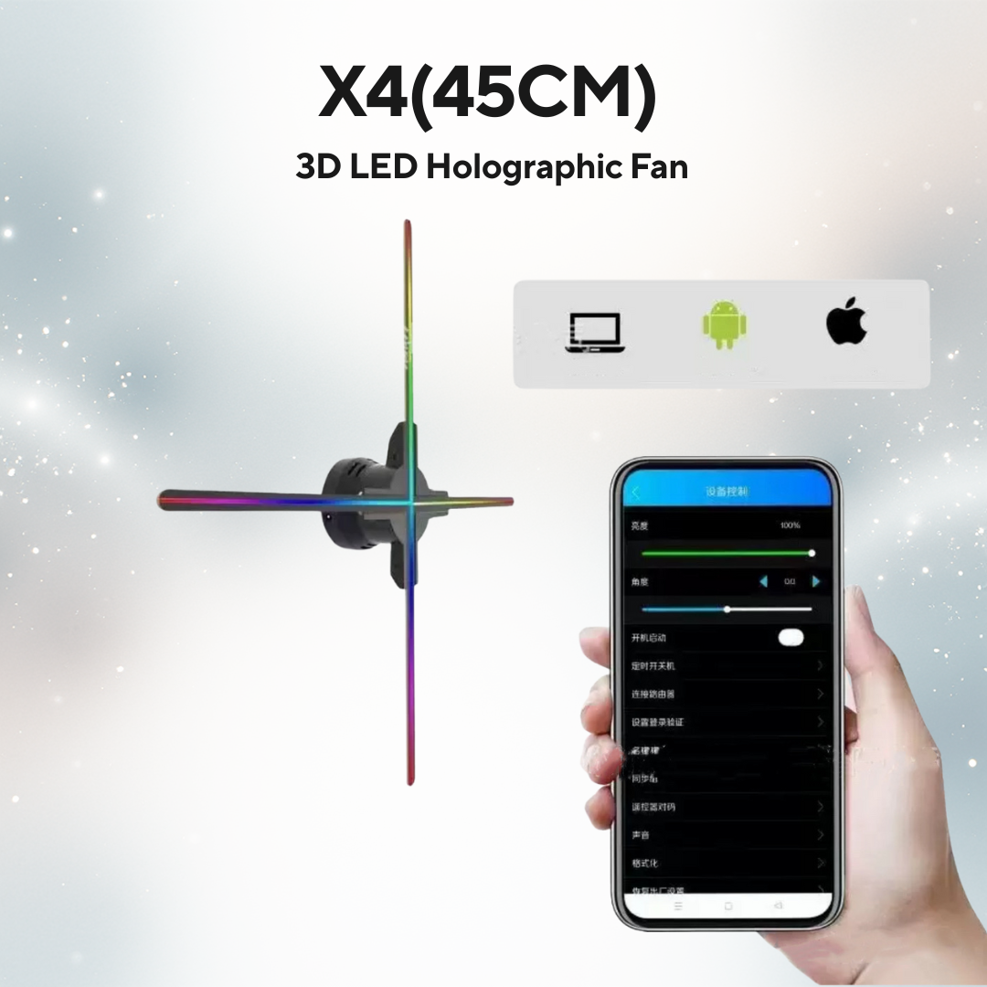 X4 - Next-Gen 3D Advertising Display for Business & Events My Store